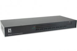 LevelOne Switch KVM Level One KVM-3216 2x USB 2x PS/2 16x VGA Black (KVM-3216)
