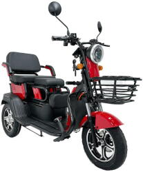 RPX-TRI Scutere si atv TRICICLU LOCURI AJUSTABILE - 1000W / 60V / 20AH / ROSU (TRI-LAR) - vexio