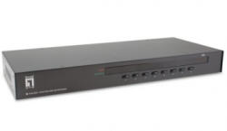 LevelOne Switch KVM Level One KVM-3208 2x USB 2x PS/2 8x VGA Black (KVM-3208)