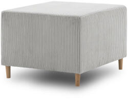 GreenSite Fireze puff, kordbársony, szürke - pepita