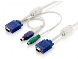 LevelOne Cablu KVM Level One ACC-2103 VGA + PS/2 5m White (ACC-2103)