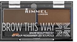 Rimmel London Brow This Way Sculpting Kit set pentru aranjarea sprâncenelor 003
