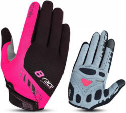 Pegas MANUSI PRO B-RACE CU GEL NEGRUFUXIA M (ivg082)