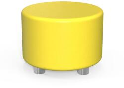 RFG Табуретка RFG Circle, еко кожа, MDF основа, жълта (70485/08 CANARY)
