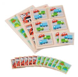 Goki fából készült memóriajáték, 36 darab