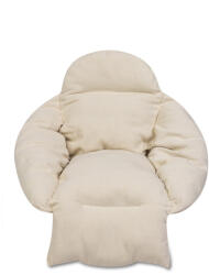 KIK Gólyafészek Párna XXL 64x56x66cm Ekrü, 65% Pamut, 35% Poliészter