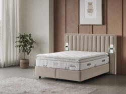 INFINIZA TOUCH Anka02 Ágykeret 160x200 cm - Touch Ágyneműtartós Ágykeret - pepita