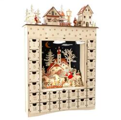 Kleiner Fuß Fából Készült Adventi Naptár - Téli Álom