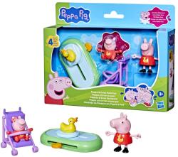 Peppa Pig Peppa Pig, Peppa & Evie's Park Fun, figurine si accesorii Figurina
