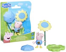 Peppa Pig Peppa Pig, Muddle Puddle George, figurina si accesorii Figurina