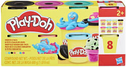 Hasbro Play-Doh, Culori vii, 8 tuburi, set creativ