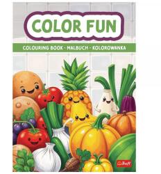 Trefl Vidám Zöldségek és Gyümölcsök Kifestőkönyv