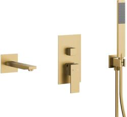 Armatura Logon Brushed Light Gold set cadă și duș ascuns auriu 5139-401-39 (513940139)