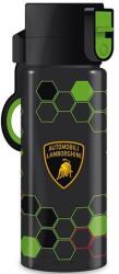 Ars Una Lamborghini zöld-fekete cseppmentesen záródó műanyag kulacs 475ml