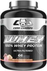 Core Champs 100% Whey Protein Ultra-Filtered, înghețată neapolitană, 2270 g, Core Champs by Kai Greene
