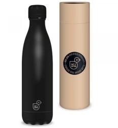 Ars Una Ars Una: Noir fekete duplafalú fém kulacs díszdobozban 500ml