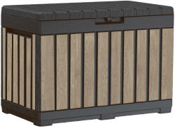 Keter Decocoat kentwood műanyag kerti tároló 190l kőrisfa (263977) - homelux
