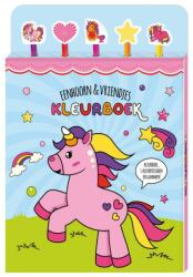 MTS Kifestőkönyv színes ceruzákkal - Egyszarvú és barátai