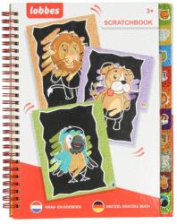Lobbes karcolható színező és kreatív könyv