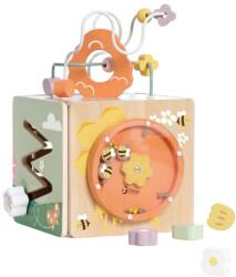 Classic World Classic World: Méhecske, Fából Készült Aktivitási Kocka, 5 db