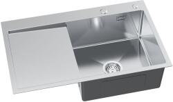 Ruvetti Masivo mosogató adagolóval 78x49 cm acél 5002M_BS160_WP (5002MBS160WP)