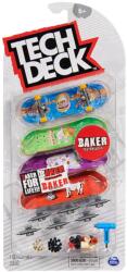 Tech Deck ujj gördeszka négyes csomag Baker (6028815_BAKER)