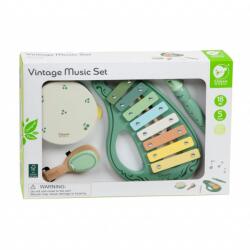 Classic World Vintage Fa Hangszerkészlet, 5 db