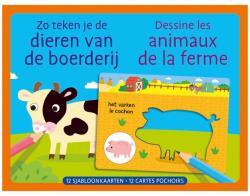 Deltas Sablonkártyák - Hogyan rajzoljunk tanyasi állatokat