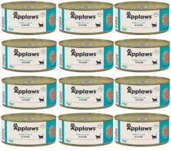 Applaws APPLAWS Tonhalfilé levesben, konzerv, 12x156 g