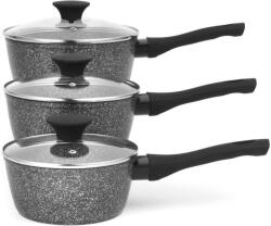 Salter Tigai si seturi Salter BW05751S2EU7 Megastone 3-Piece Saucepan Set (T-MLX60741)