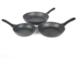 Salter Tigai si seturi Salter BW06235S1BRMFOB Megastone 3-Piece Frying Pan Set - 20/24/28cm (T-MLX60807)