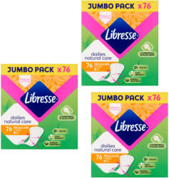 Libresse Dailies Natural Care tisztasági betét (3x76 db)