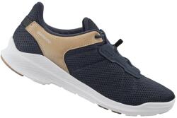 Shimano SH-EX300 férfi trekking és túra kerékpáros cipő, fűzős, SPD, tengerészkék, 45-ös