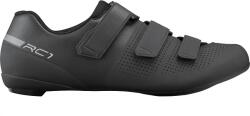 Shimano RC1 (SH-RC102) országúti kerékpáros cipő, SPD-SL, fekete, 47-es