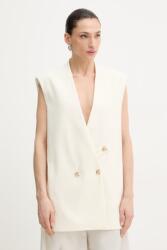 BOSS mellény gyapjúkeverék Jawikiri - bézs 34