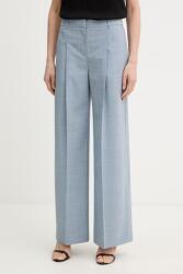 BOSS gyapjú nadrág Tiana4 - kék 40