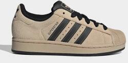 adidas Originals gyerek bőr sportcipő SUPERSTAR II - fekete 36 2/3