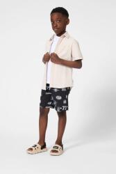 BOSS gyerek ing lenkeverékből - bézs 174