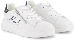 Karl Lagerfeld gyerek bőr sportcipő - fehér 36 - answear - 60 990 Ft