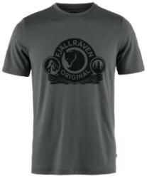 Fjall Raven Abisko Wool Classic SS Men Tricou cu mânecă scurtă Basalt M