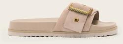 AllSaints papucs velúrból Ellie Western Sandal - rózsaszín Női 39
