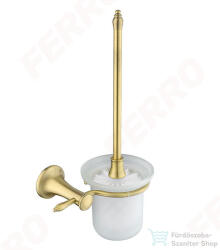 FERRO ANTICA fali WC-kefe tartóval, bronz AAI14BR (AAI14BR)