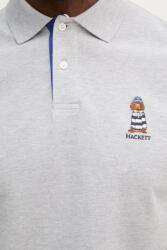 Hackett London Тениска с яка мъжка от памук (HM5600142)