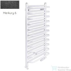 Radeco MARIO A1-500/M 490x535 törölközőszárítós radiátor MERKURY 6 (metál fekete) színben (Radeco_MARIO_A1_500_M_MERKURY6)