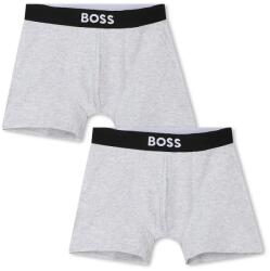 BOSS gyerek boxer 2 db - szürke 162