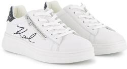Karl Lagerfeld gyerek bőr sportcipő - fehér 31 - answear - 51 990 Ft