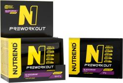 Nutrend N1 Pre-Workout 10 x 17 g coacăze negre