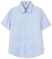 BOSS gyerek ing pamutból - kék 174 - answear - 33 990 Ft