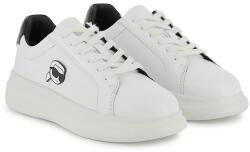 Karl Lagerfeld gyerek bőr sportcipő - fehér 37 - answear - 64 990 Ft