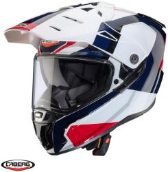 Caberg Casca Caberg Tanami SV Scram - Adventure, alb/rosu/albastru lucios, ECE 22.06 (C2GA60H)
